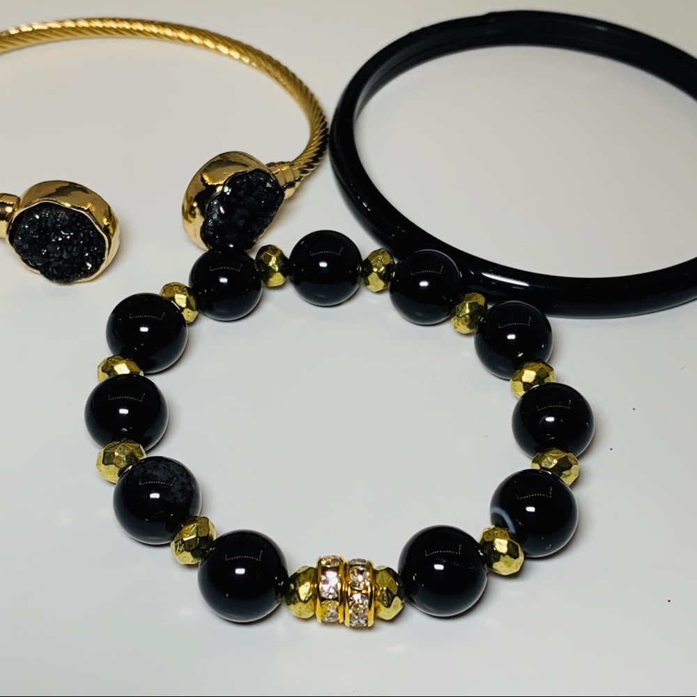 Glass Bracelet Set - Picture 2 of 3